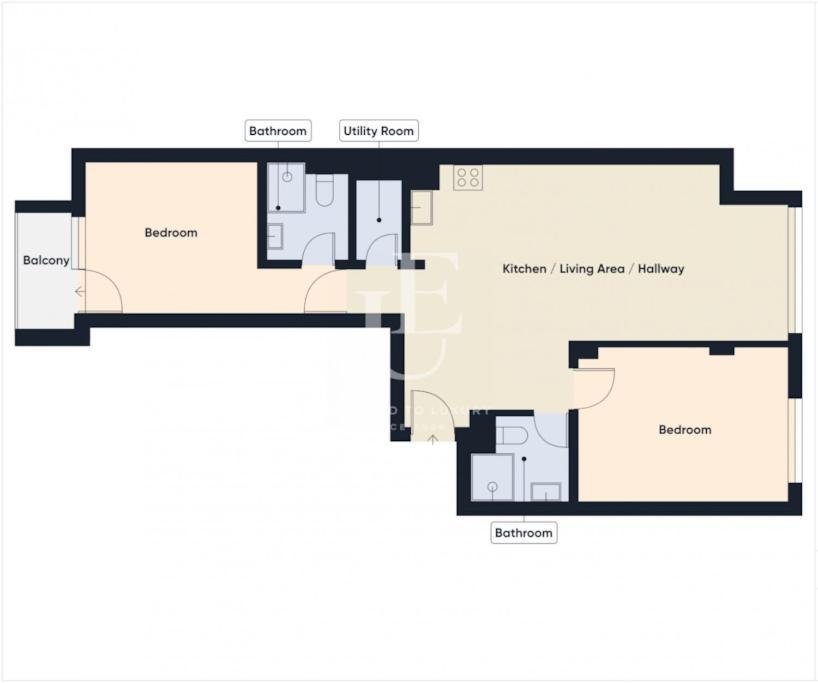 New York: A Spacious Modern Apartment With Parking ソフィア エクステリア 写真